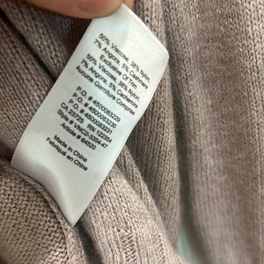 Aritzia azure skies long cardigan in blush size small - Picture 5 of 7